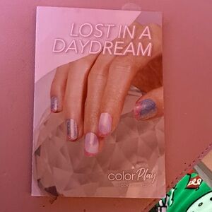 Color Street Nail Strips - Pink and Blue Dream (1 set missing)